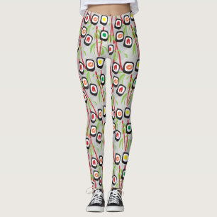 Sushi-Muster Leggings