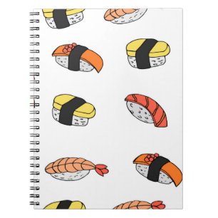 Sushi-Muster Notizblock