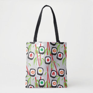 Sushi-Muster Tasche