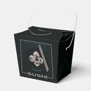 Sushi Nehmen-heraus Bevorzugungskästen Geschenkschachtel