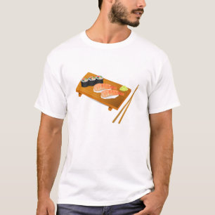 Sushi niedlich japanisches Essen T-Shirt