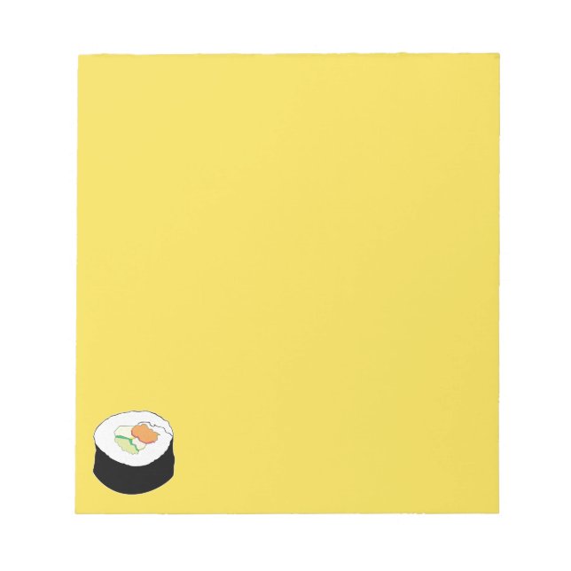 SUSHI NOTIZBLOCK (Vorderseite)