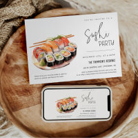 Sushi Party Jedes Ereignis Party Sushi Night Party