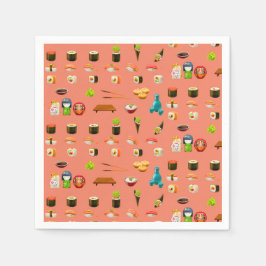 Sushi Party Napkins Serviette