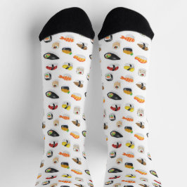 Sushi Pattern Socken