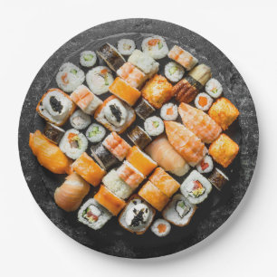 Sushi Platter Pappteller