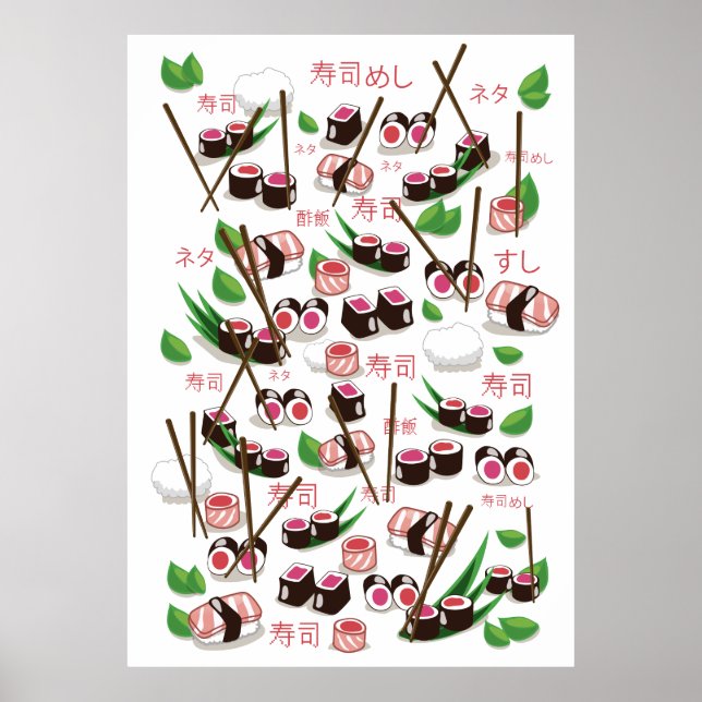 Sushi Poster (Vorne)