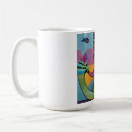Sushi Radio Tiki Man Kaffeetasse