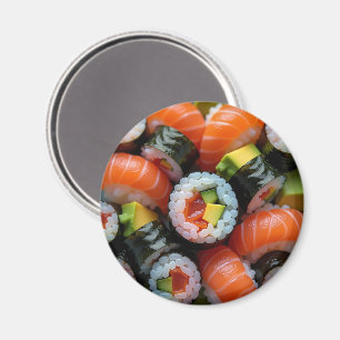 Sushi-Realistisches Essen Magnet