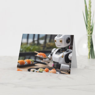 Sushi-Roboter Karte