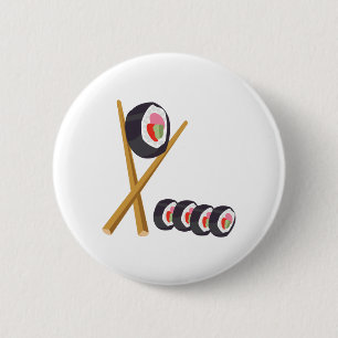 Sushi Rolls Button