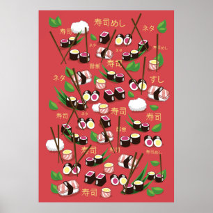 Sushi Rot Poster
