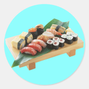 Sushi Runder Aufkleber