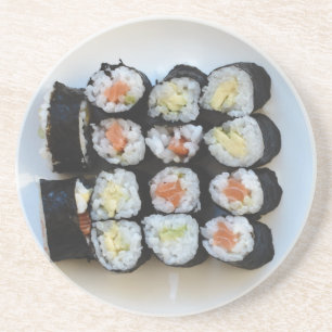 Sushi-Sandstein-Getränkeuntersetzer Sandstein Untersetzer