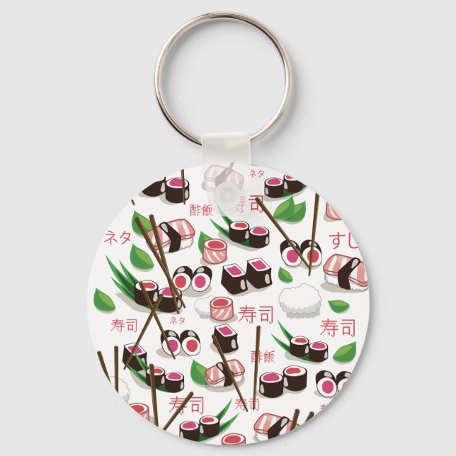 Sushi Schlüsselanhänger (Vorderseite)