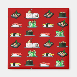 Sushi-Set Magnet