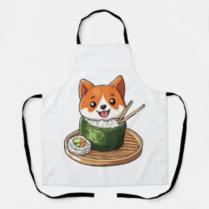 Sushi Shiba � Lustiger Food Hund Schürze