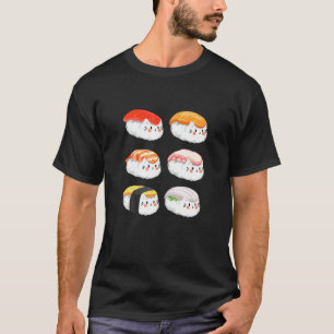 Sushi Sixpack Katzen für alle Katzen T-Shirt
