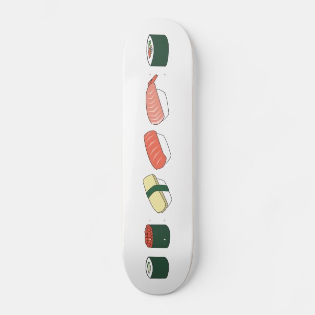 Sushi-Skateboard - natürlich Skateboard (Vorderseite)