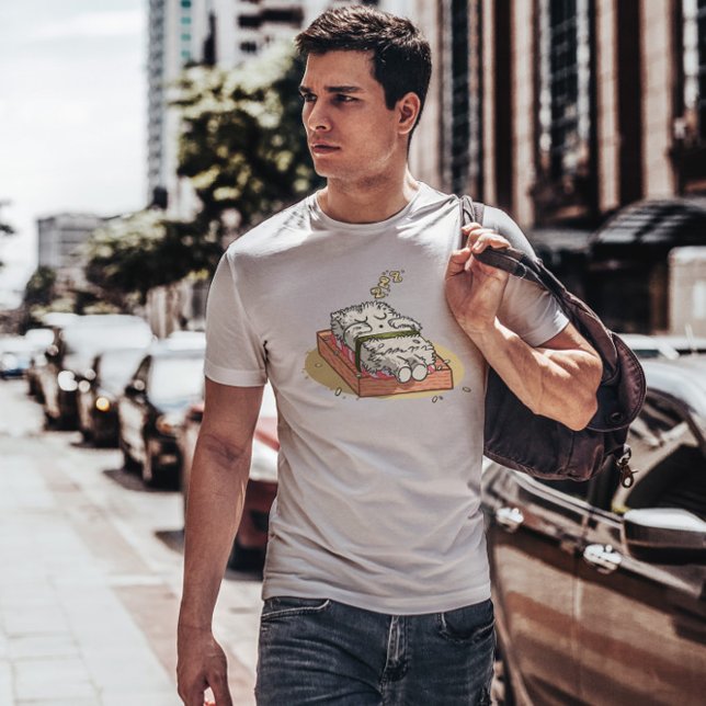 Sushi Sleeping T-Shirt (Von Creator hochgeladen)