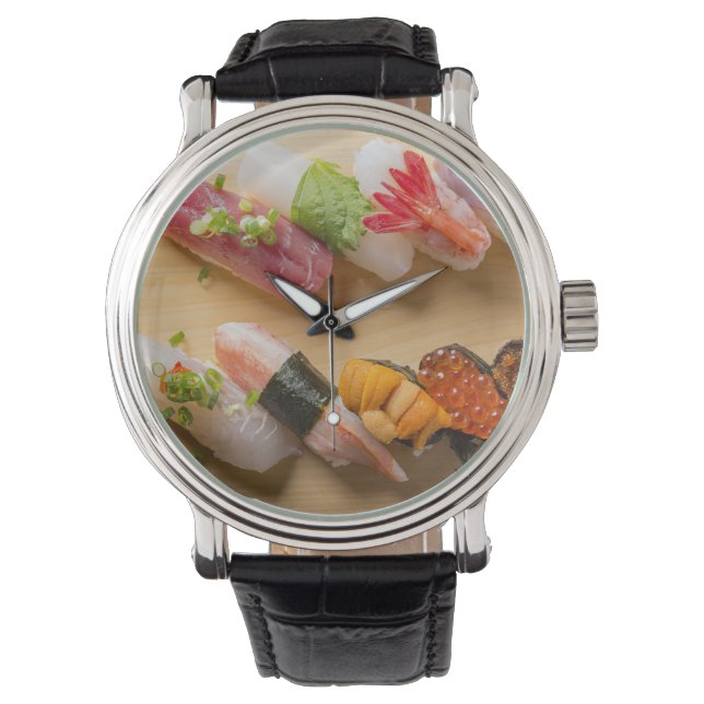 Sushi Spiral Watch – Timeless Taste Armbanduhr (Vorderseite)