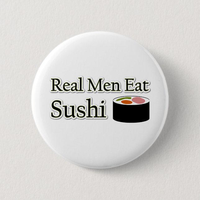 Sushi Sprichwort Button (Vorderseite)