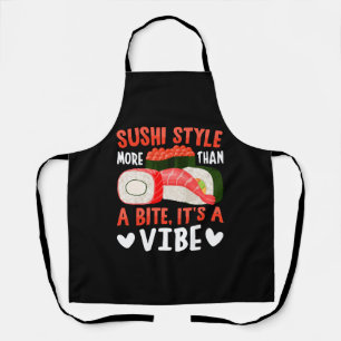 Sushi-Stil mehr als nur ein Biss Schürze