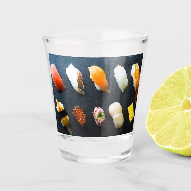 Sushi Symphony – Glassware by SUSHIMI Schnapsglas (Vorderseite)