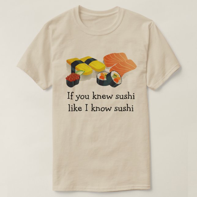 Sushi T-Shirt (Design vorne)