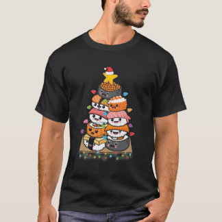 Sushi Tree japanisches Essen Lover Xmas Geschenke T-Shirt