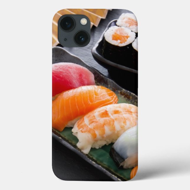 Sushi und Rollen Case-Mate iPhone Hülle (Rückseite)