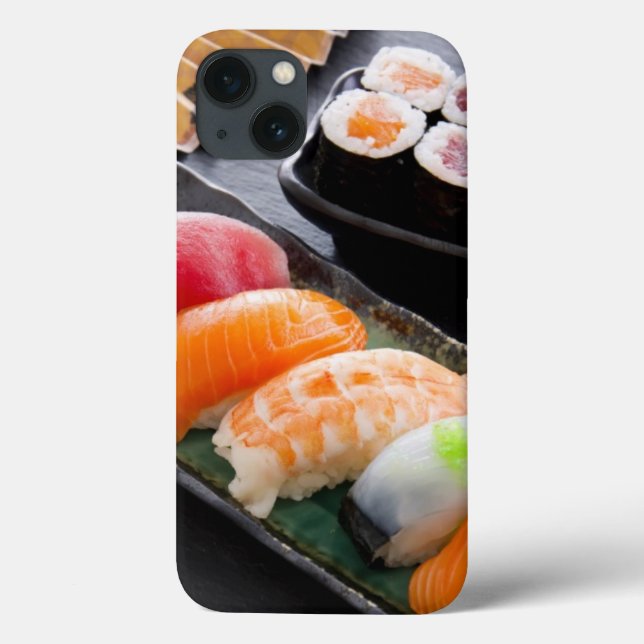 Sushi und Rollen Case-Mate iPhone Hülle (Rückseite)
