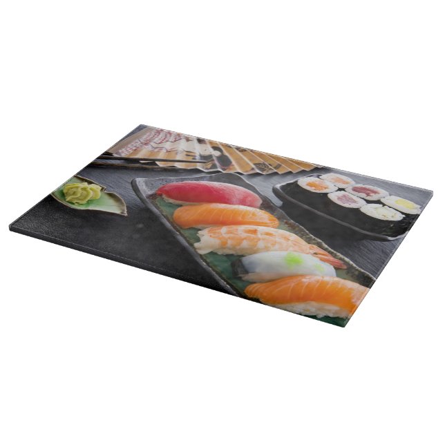 Sushi und Rollen Schneidebrett (Ecke)