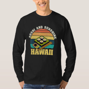 Sushi und Sunshine Sommerurlaub Japan Nahrung T-Shirt