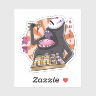 Sushi Vinyl Die Sticker! Aufkleber