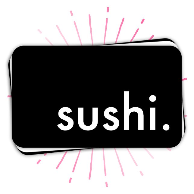 Sushi Visitenkarte (Von Creator hochgeladen)