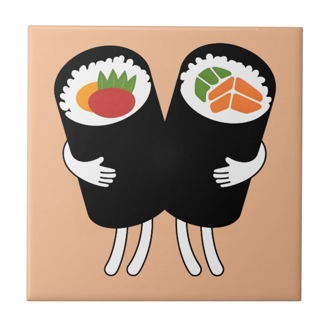 Sushi Walzer  Fliese (Vorderseite)