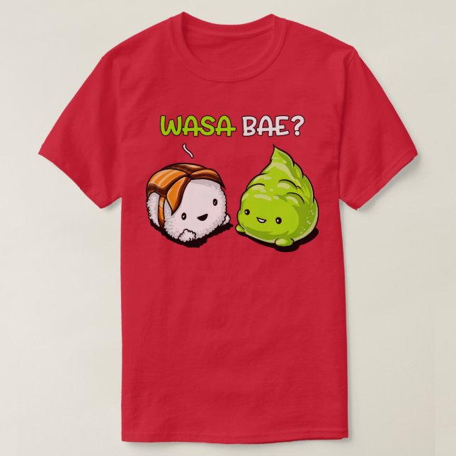 Sushi Wasa Bae T-Shirt (Design vorne)