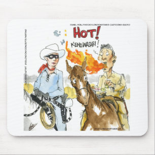 #Sushi Wasabi des alten Westens Lustige Geschenke Mousepad