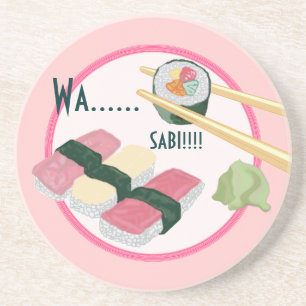 Sushi Wasabi Untersetzer