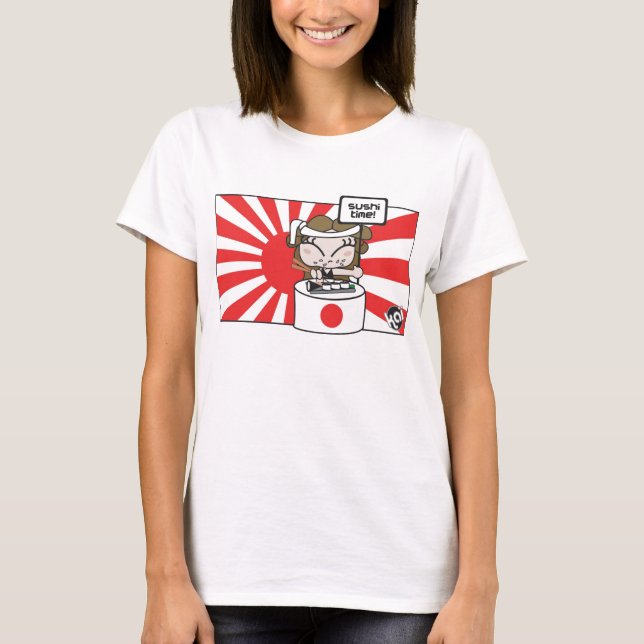 SUSHI-ZEIT T-Shirt (Vorderseite)