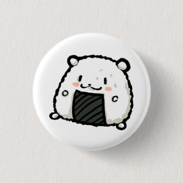 Sushibär Button (Vorderseite)