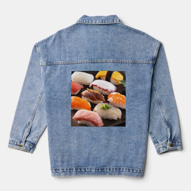 SUSHIMI Premium Mix Denim Jacket (Verso)