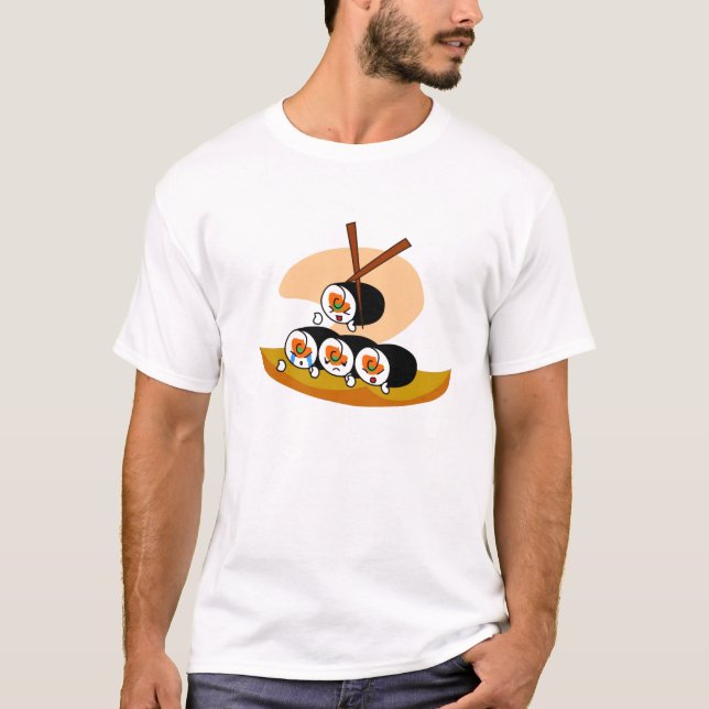 Sushirolle T-Shirt (Vorderseite)