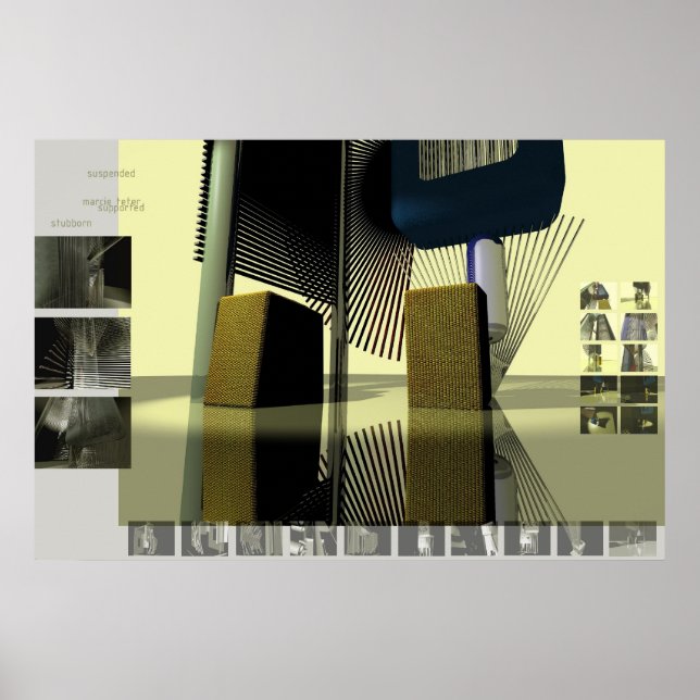 suspendiert vs. unterstützend poster (Vorne)