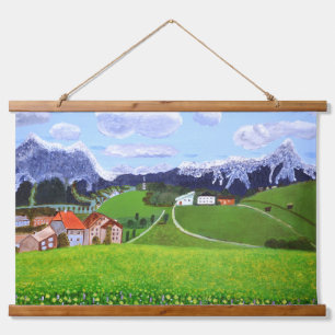 Suspendue Belle tapisserie norvégienne