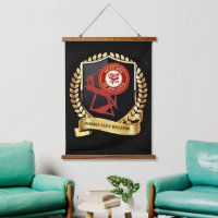 HOJ Suspendu la tapisserie