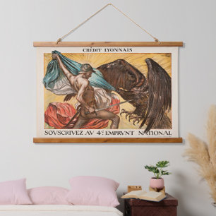 Suspendue Tapisserie Affiche Héros de la Première Guerre Mon