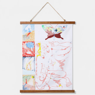 Suspendue Tapisserie confuse