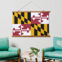 Tapisserie du Maryland patriotique, drapeau du Mar